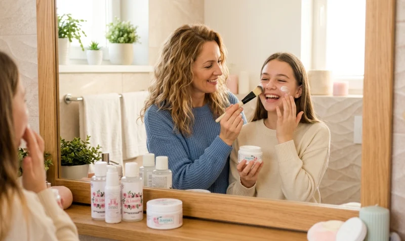 nega lica na početku puberteta