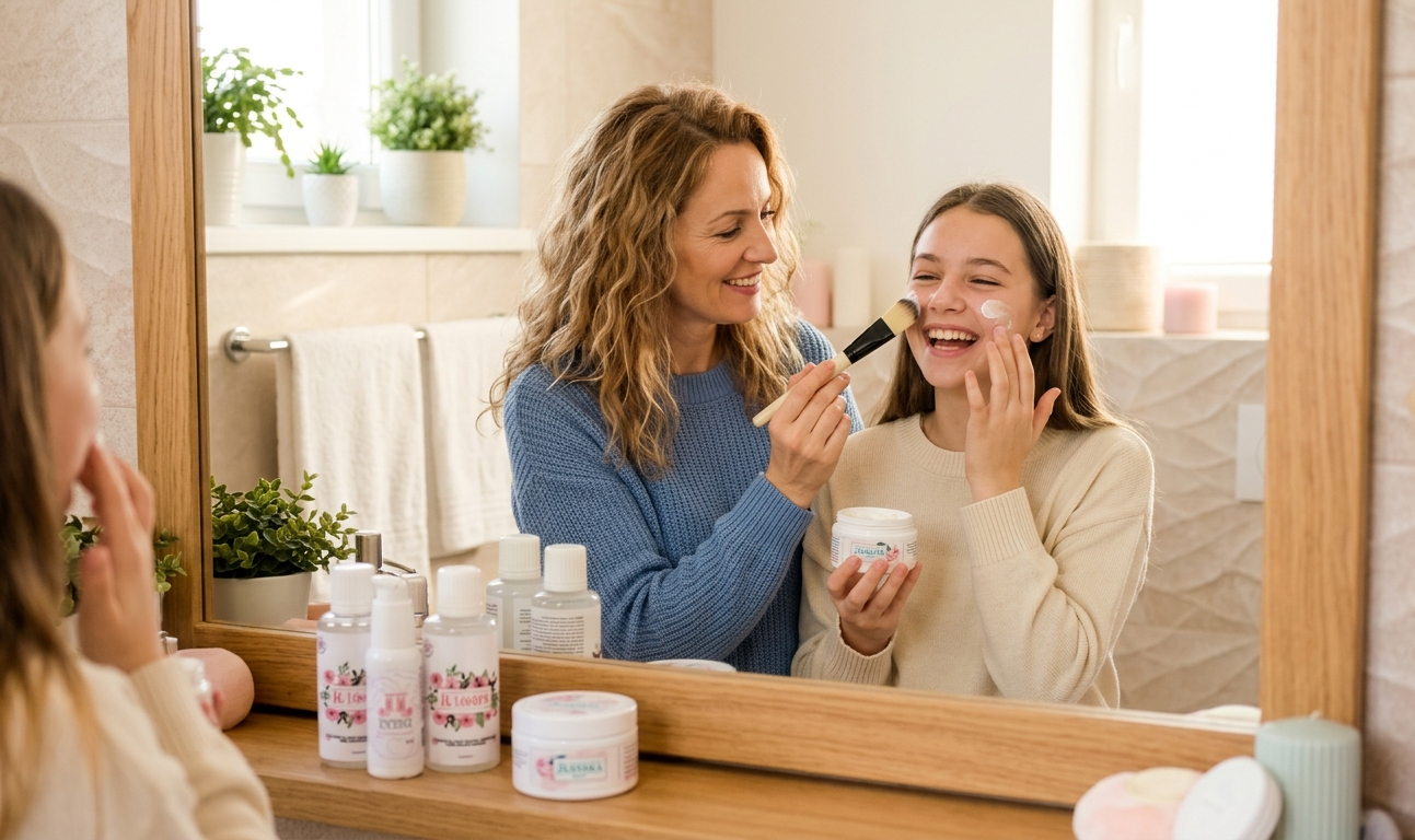 nega lica na početku puberteta