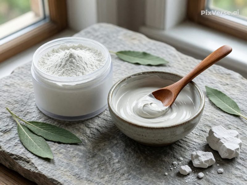 Kako brzo smiriti bubuljicu uz JJ Porcelansku masku u prahu.